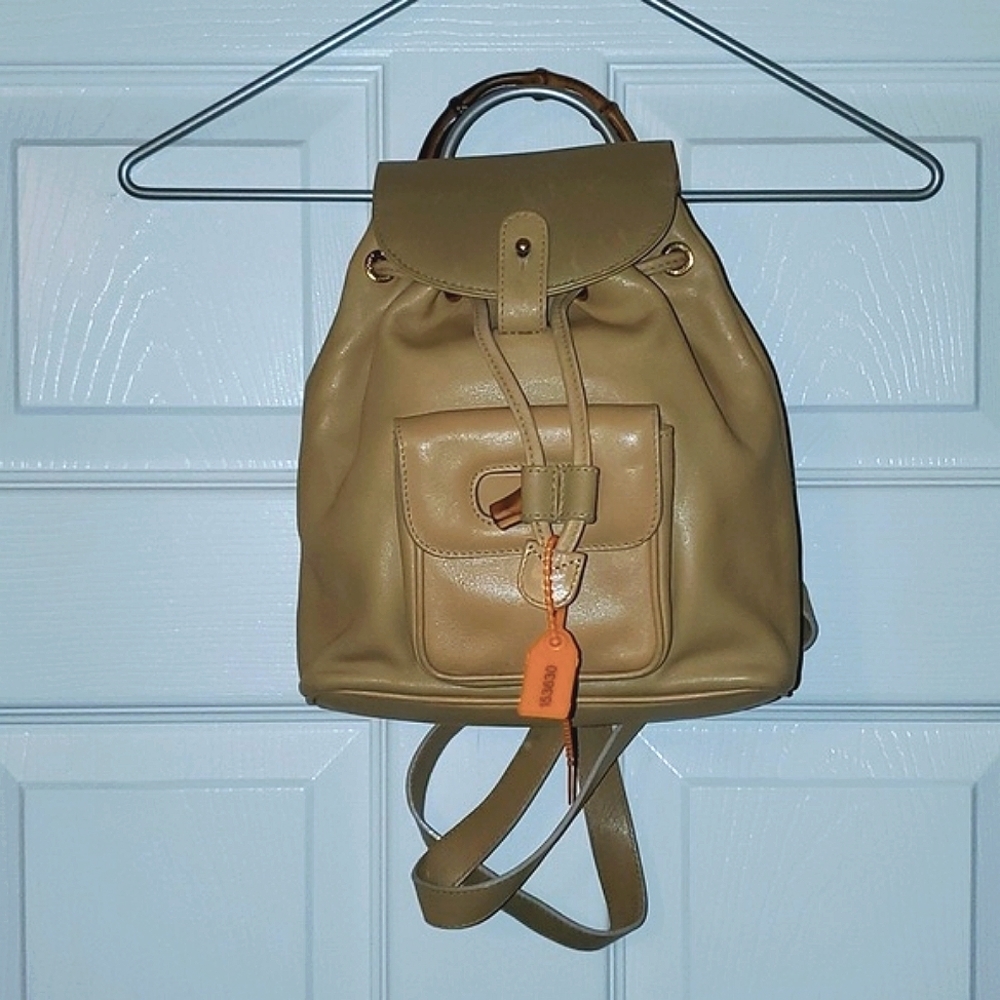 Gucci Bamboo Mini Backpack